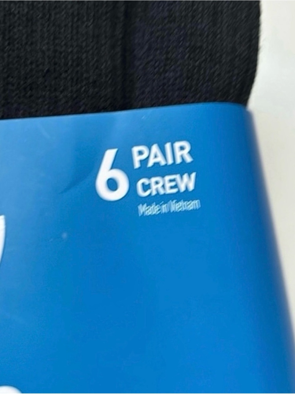 New Adidas Socks Men’s 6 Pair Black Crew Socks Casual Athletic Activewear Socks - Picture 8 of 12